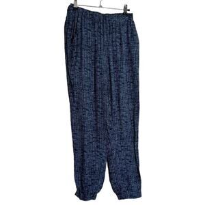 Skin and Threads Womens Size XS Elastic Waistband Black Jogger Pants Pockets